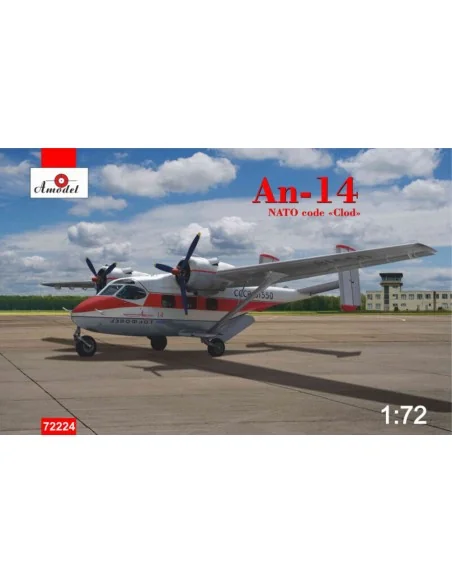 [NO_DESC] Antonov An-14 NATO code "Clod, 1/72 - Amodel AMO72224