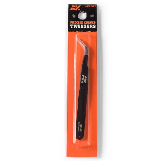 Precise Curved Tweezers - AK Interactive AK9007