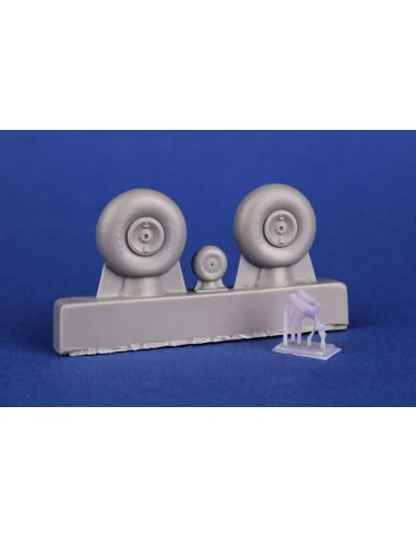 Bloch MB.210 Mainwheels and Tailwheel w/Leg, 1/72 - CMK 129-7518