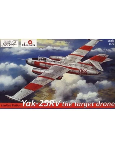 Yakovlev Yak-25RV target dron (lim.ed.), 1/72 - Amodel AMO72212-01
