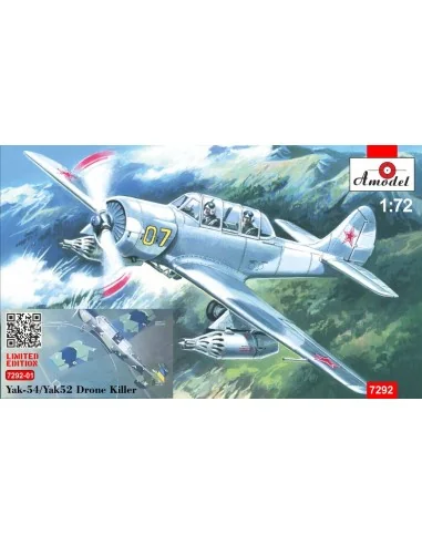 Yakovlev Yak-54 drone killer, 1/72 - Amodel AMO7292-01