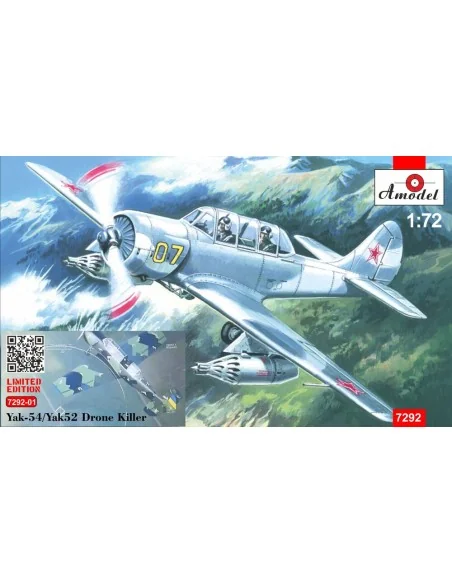 [NO_DESC] Yakovlev Yak-54 drone killer, 1/72 - Amodel AMO7292-01