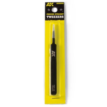 Precise Straight Tweezers - AK Interactive AK9008