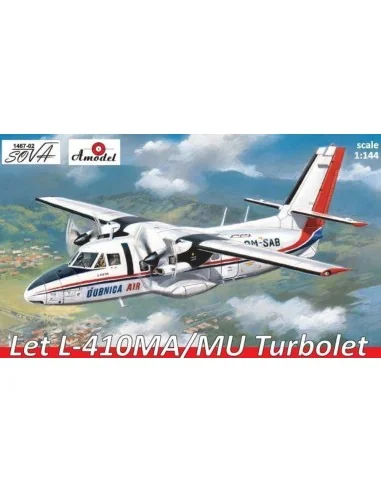 Let L-410MA/MU Turbolet, 1/144 - Amodel AMO1467-02