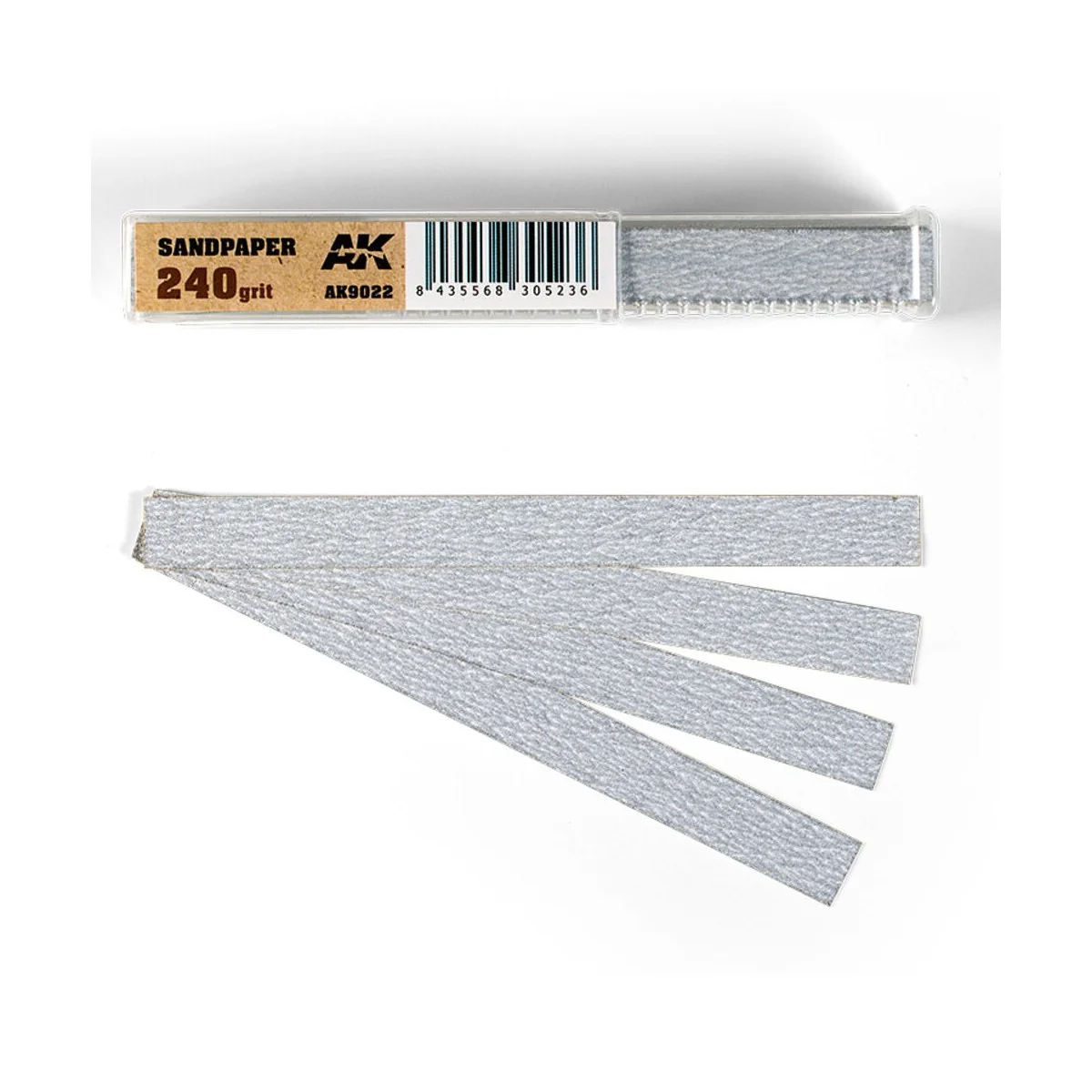 Dry Sandpaper 240 grit x 50 units - AK Interactive AK9022