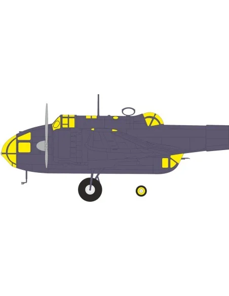 Hampden B Mk.I Tface for ICM, 1/48 - Eduard Accessories EX1164