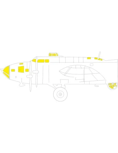 B-17F Tface for Revell, 1/48 - Eduard Accessories EX1167