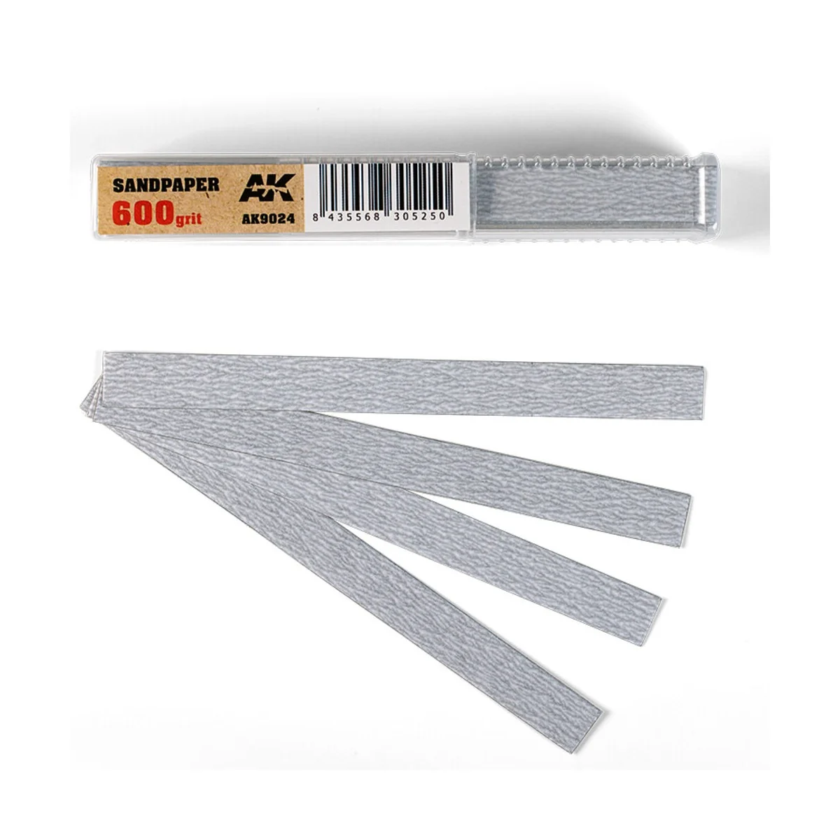 Dry Sandpaper 600 grit x 50 units - AK Interactive AK9024