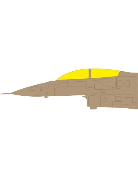 F-16I SUFA Tface for Great Wall Hobby, 1/48 - Eduard Accessories EX...