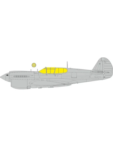 P-40K Tface for Eduard, 1/48 - Eduard Accessories EX1171