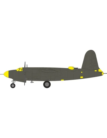 B-26C-45 Marauder Tface for ICM, 1/48 - Eduard Accessories EX1188
