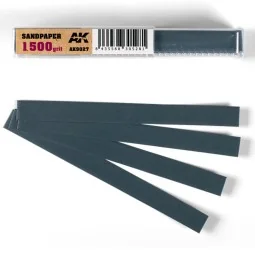 Wet Sandpaper 1500 grit x 50 units - AK Interactive AK9027