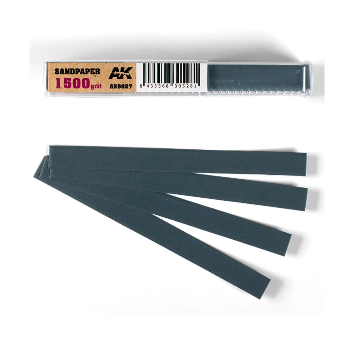 Wet Sandpaper 1500 grit x 50 units - AK Interactive AK9027