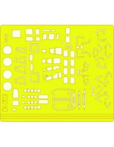 Yellow Tape Xpress Mask He-111H-6 für Hasegawa Bausatz, 1/72 - Edua...