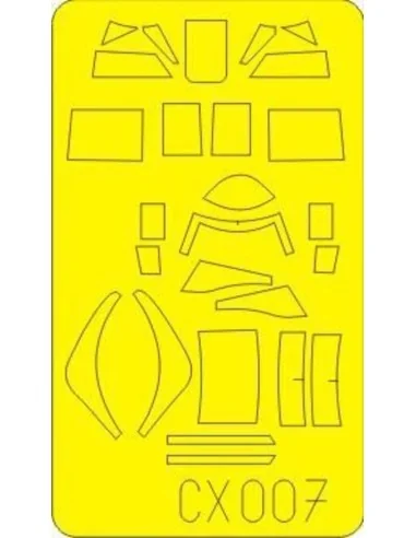 Bristol Beaufighter, 1/72 - Eduard Accessories CX007