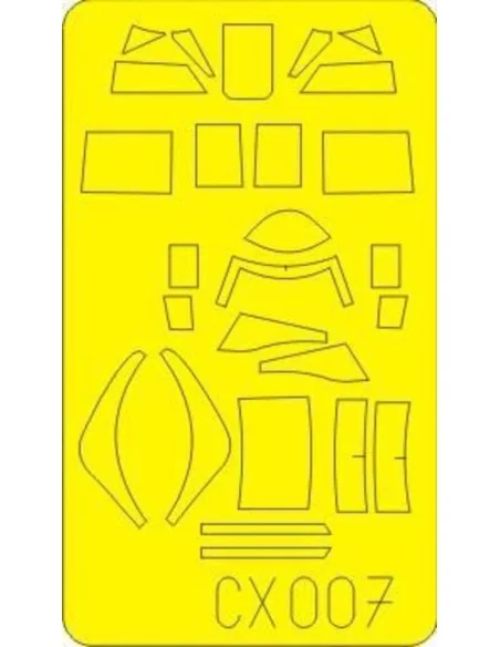 Bristol Beaufighter, 1/72 - Eduard Accessories CX007
