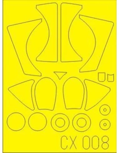 Grumman A-6 Intruder, 1/72 - Eduard Accessories CX008