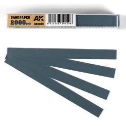 Wet Sandpaper 2000 grit x 50 units - AK Interactive AK9028