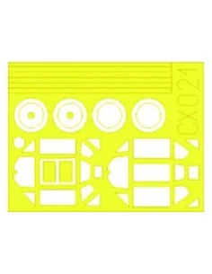 Bf 109E, 1/72 - Eduard Accessories CX021