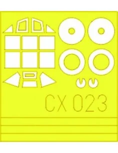 Messerschmitt Bf 109G, 1/72 - Eduard Accessories CX023