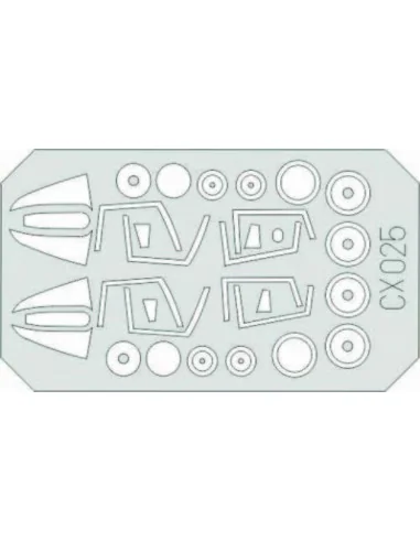F-4 Phantom II, 1/72 - Eduard Accessories CX025