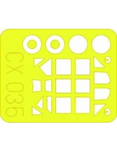 Bf 109F-4, 1/72 - Eduard Accessories CX035