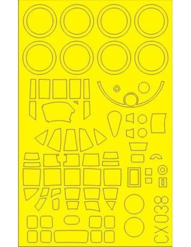 Heinkel He 177 Greif, 1/72 - Eduard Accessories CX038