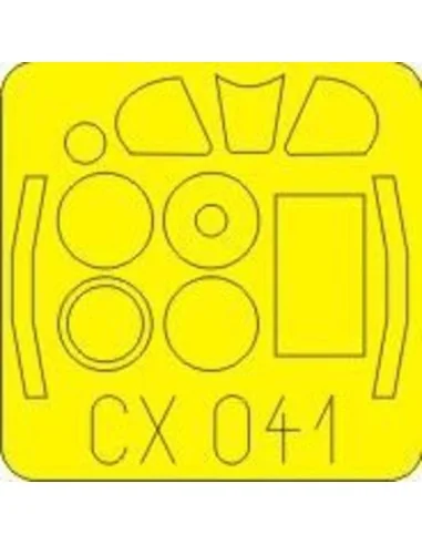 P-51D Mustang, 1/72 - Eduard Accessories CX041