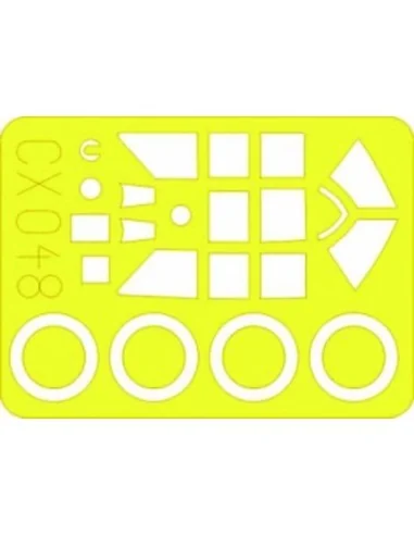 P-47D-20 Thunderbolt, 1/72 - Eduard Accessories CX048