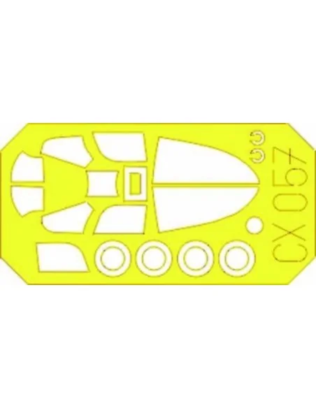 P-39 Airacobra, 1/72 - Eduard Accessories CX057