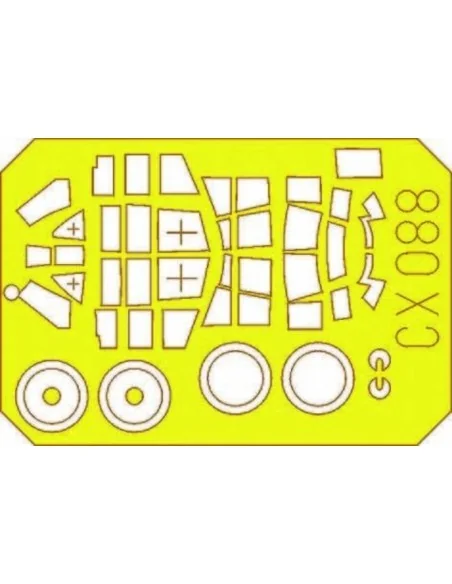 [NO_DESC] Ju 87D/G Stuka, 1/72 - Eduard Accessories CX088