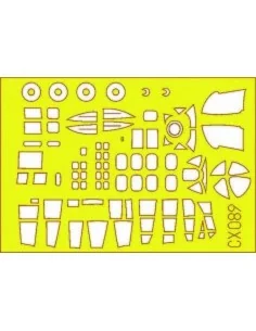 He 111, 1/72 - Eduard Accessories CX089