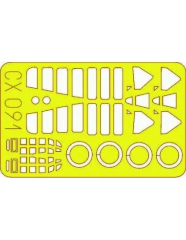 F2A Buffalo, 1/72 - Eduard Accessories CX091
