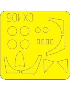 Hawker Hunter F Mk.6, 1/72 - Eduard Accessories CX105