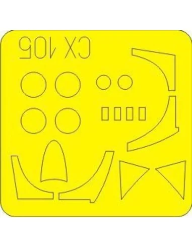 [NO_DESC] Hawker Hunter F Mk.6, 1/72 - Eduard Accessories CX105