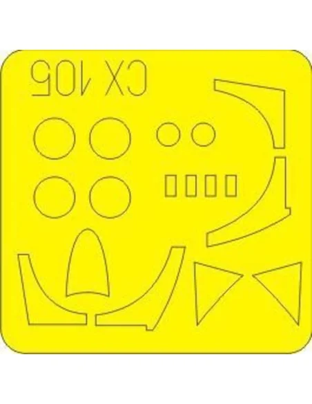 Hawker Hunter F Mk.6, 1/72 - Eduard Accessories CX105