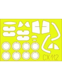 Me 163B Komet, 1/72 - Eduard Accessories CX112