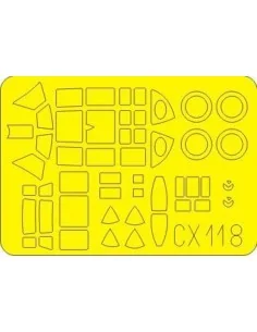 J1N Gekko/Irving CX118, 1/72 - Eduard Accessories CX118
