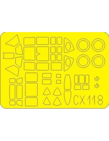 J1N Gekko/Irving CX118, 1/72 - Eduard Accessories CX118