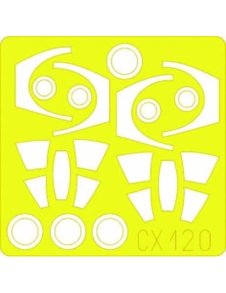 [NO_DESC] A-7D/E Corsair II CX120, 1/72 - Eduard Accessories CX120