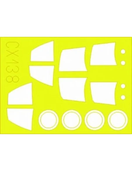 J-35 Draken für Hasegawa Bausatz, 1/72 - Eduard Accessories CX138