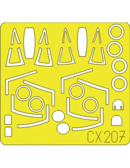 A-7 Corsair II für Hobby Boss Bausatz, 1/72 - Eduard Accessories CX207