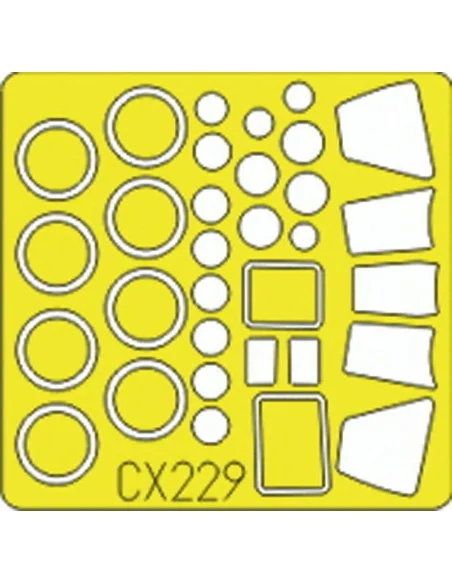 Mi-26 Halo 1/72 Zvezda, 1/72 - Eduard Accessories CX229