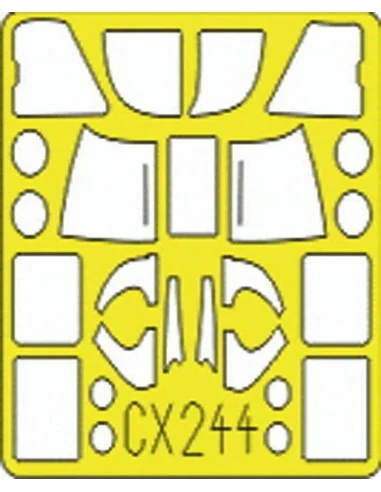 HH-60 für Hobby Boss Bausatz, 1/72 - Eduard Accessories CX244
