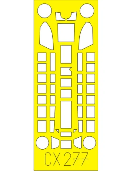 [NO_DESC] Bf 110C for Airfix, 1/72 - Eduard Accessories CX277
