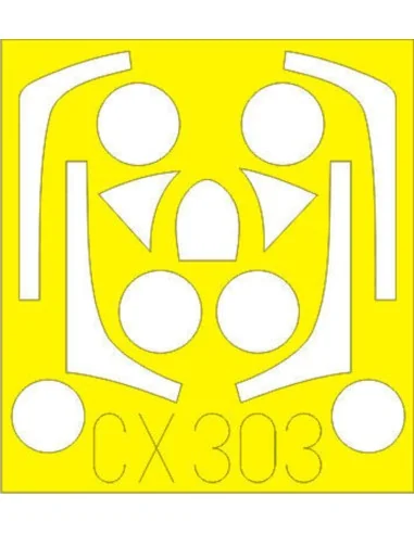 T-33 for Platz, 1/72 - Eduard Accessories CX303