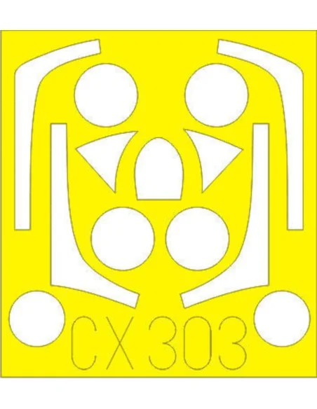 T-33 for Platz, 1/72 - Eduard Accessories CX303