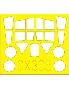 P-40B for Airfix, 1/72 - Eduard Accessories CX305