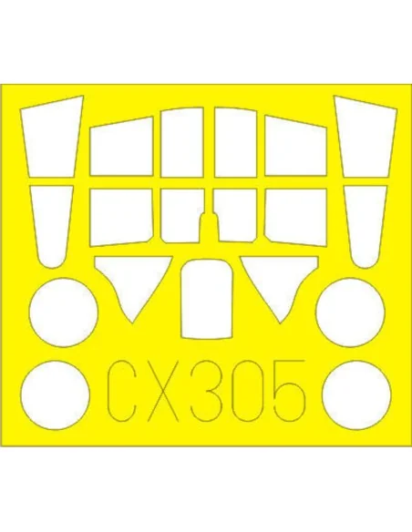 [NO_DESC] P-40B for Airfix, 1/72 - Eduard Accessories CX305