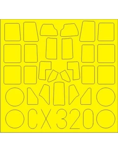 A6M5 1/72 for Tamiya, 1/72 - Eduard Accessories CX320